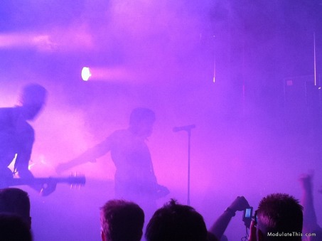 Continous fog machine action - awesome